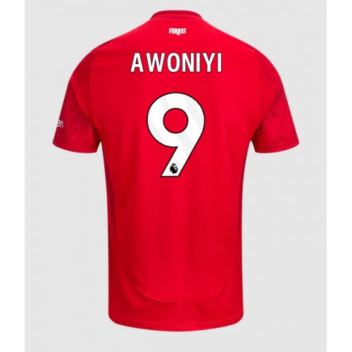 Fotbalové Dres Nottingham Forest Taiwo Awoniyi #9 Domácí 2024-25 Krátký Rukáv